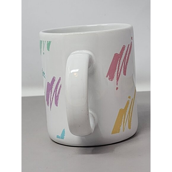 Vintage 1987 Hallmark Mug "Even Though Were Not Together" White Ceramic‎ - Picture 2 of 8